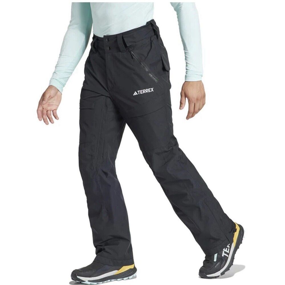 NWT adidas Terrex Xperior 2L Non-Insulated Pant SKIING Black Men's SMALL $190 - Picture 12 of 16
